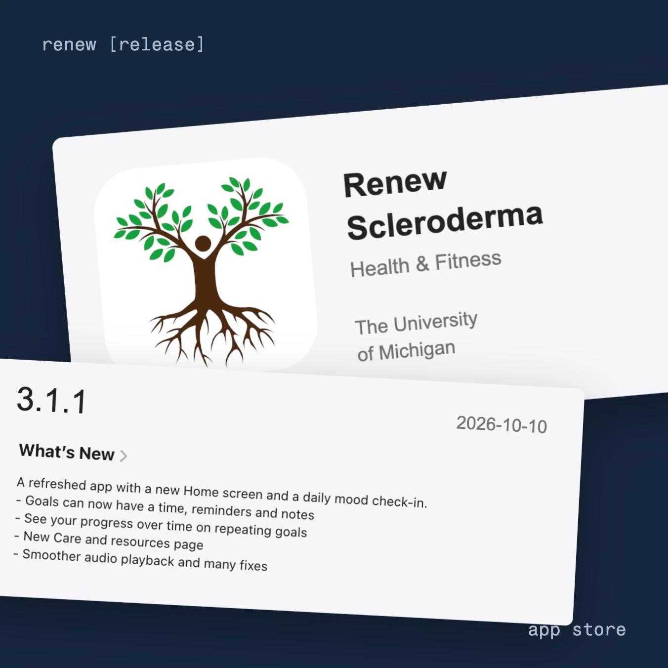 RENEW Upgrade project preview